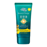 Atrix Beauty Charge Hand Cream Honey and Yuzu with Two Hyaluronic Acids, Collagen and Glycerin, 80 g Tube