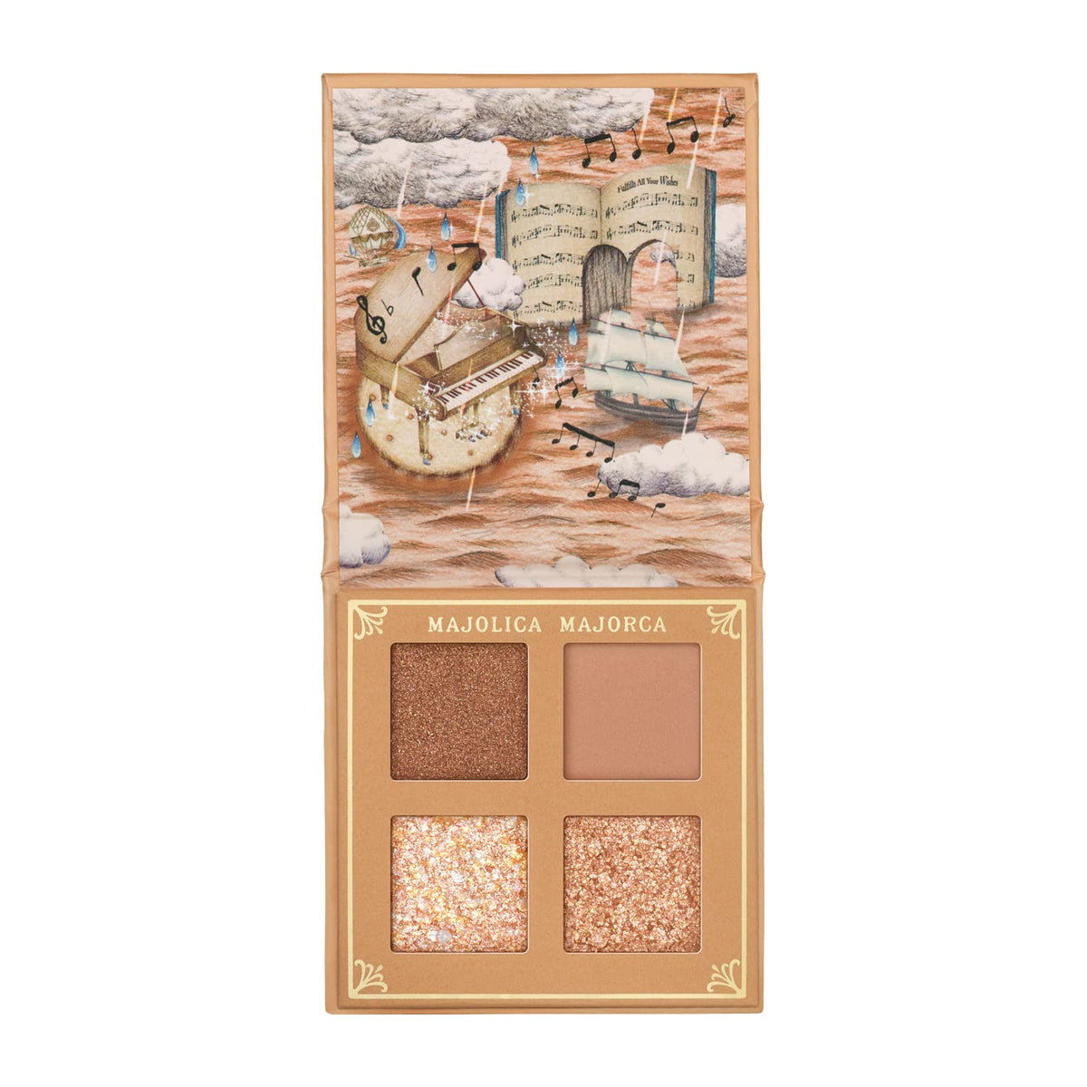 MAJOLICA MAJORCA Shadow Flash Four-Color Eyeshadow Palette