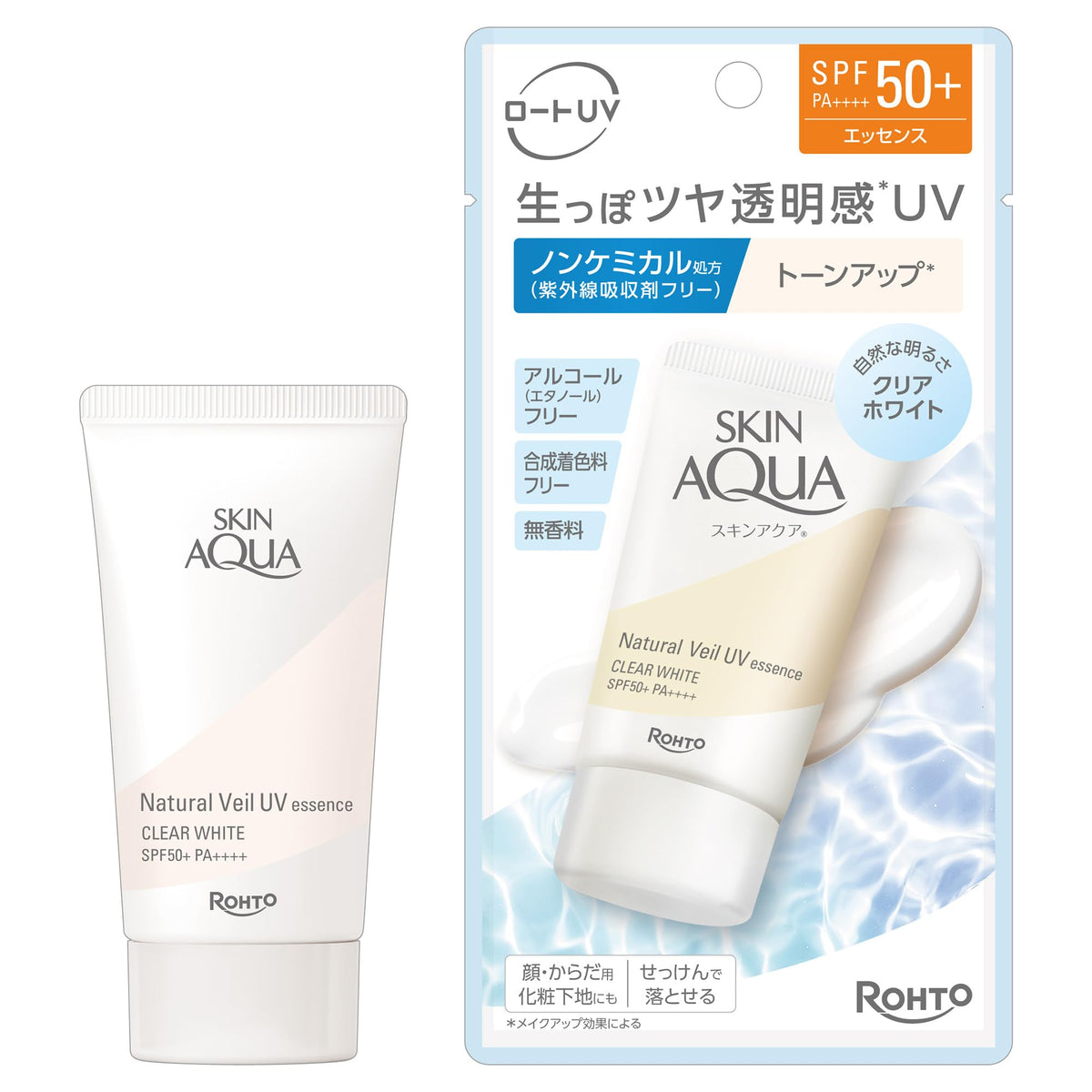 ROHTO Skin Aqua Natural Veil UV Essence SPF50+ 50g