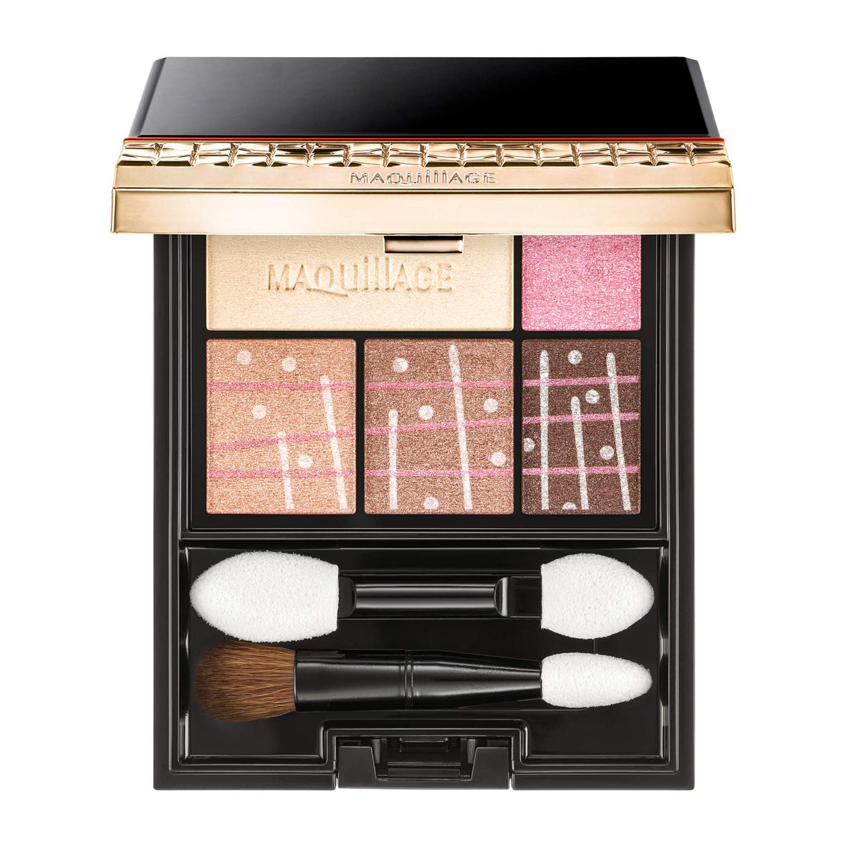 MAQUILLAGE Dramatic Styling Eyes — Powder Eyeshadow Trio That Makes Eyes Look Bigger, 4g, 14 Shades