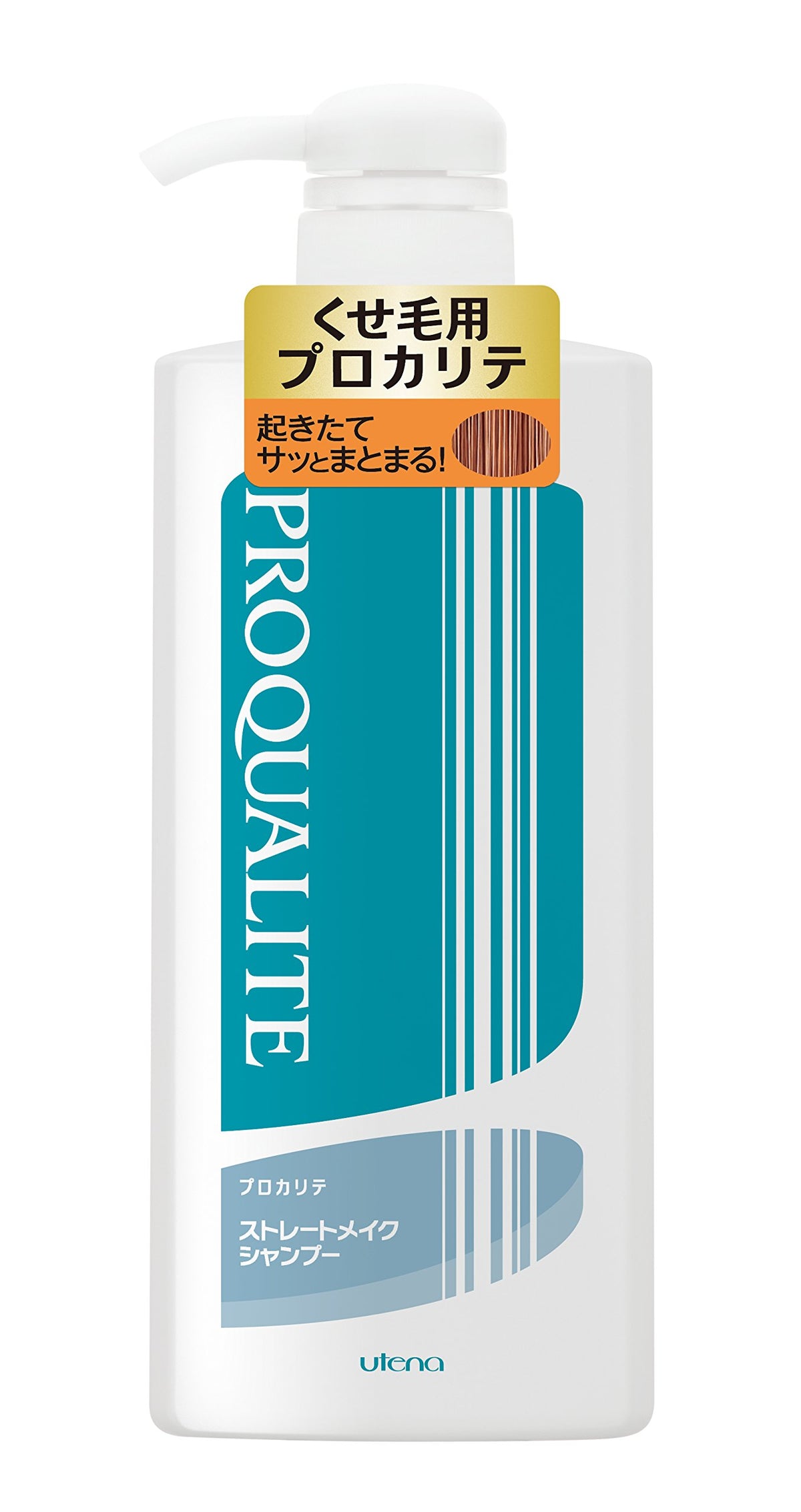 Utena Pro-Qualite Straight-Make Shampoo — 600mL Frizz-Smoothing