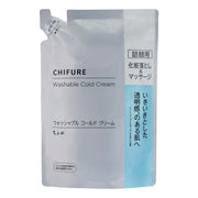 Chifure Washable Cold Cream Refill 300 g, Cleansing and Massage Cream Refill Pouch for the Jar, Made in Japan