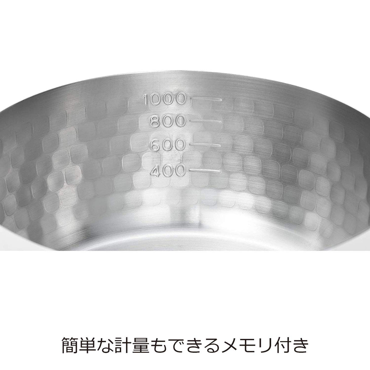 Yoshikawa Nichinichi Dogu Stainless Steel Yukihira Saucepan 20 cm with Measuring Marks, Two Spouts and Wood Handle, Gas and IH Compatible, Made in Japan