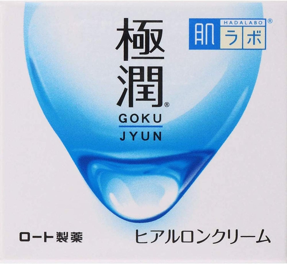 Hada Labo Gokujyun Hyaluronic Cream, 50g, Fragrance-Free Moisturizing Face Cream