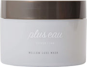 plus eau Mellow Luxe Mask 200 g Jar, Intensive Repair Hair Mask for Damaged Hair with Ceramide, Silk, Hematin and Keratin