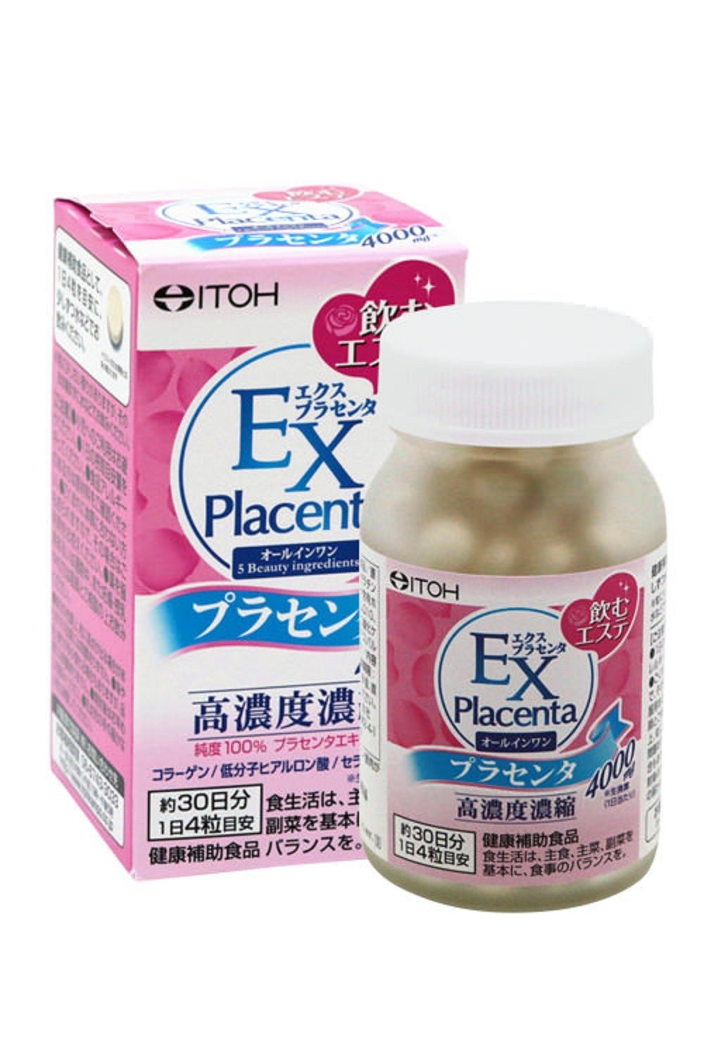 ITOH Placenta Collagen Tablets, 120
