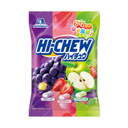 Soft Chewy Candy Assorted, Grape, Strawberry and Green Apple Flavours, 86 g Bags, Set of 8