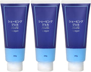by Amazon Shaving Gel, Citrus Scent with Menthol, Clear Shaving Gel 205 g x 3 Tubes