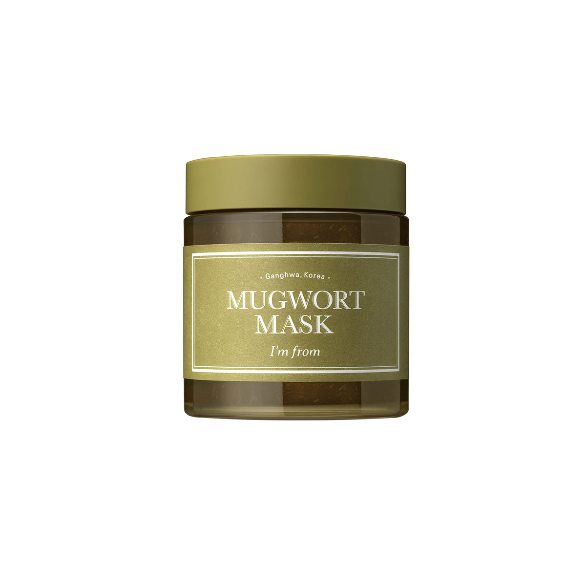 I'm from Mugwort Mask, Wash-Off Gel Mask with 2.1% Ganghwa Mugwort, Alcohol-Free Fragrance-Free, 110 g