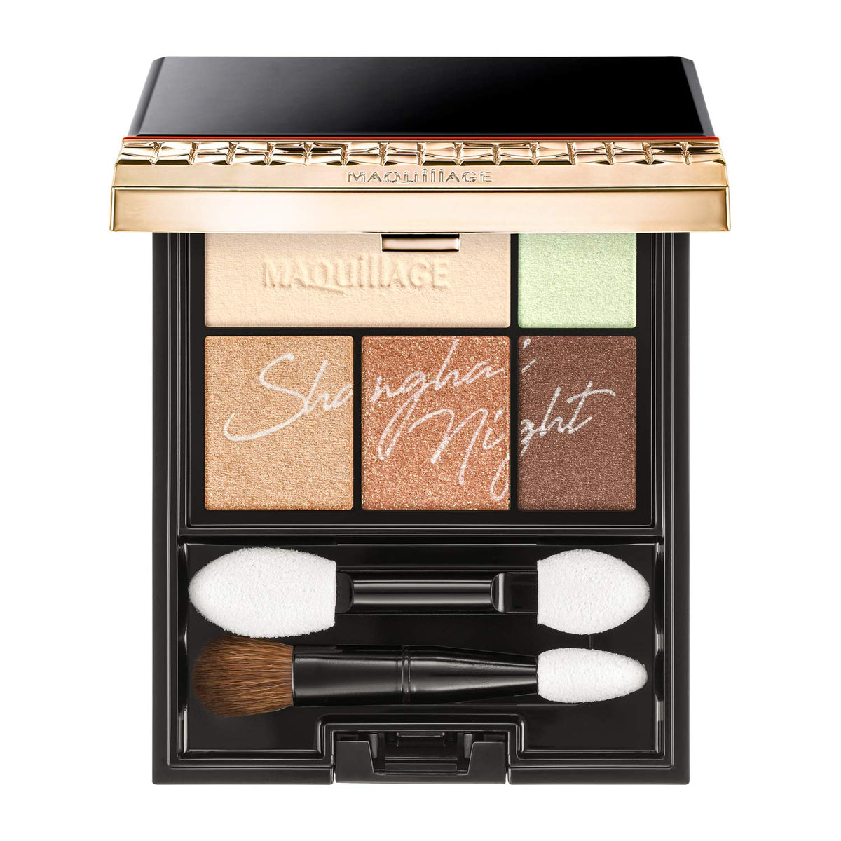 MAQUILLAGE Dramatic Styling Eyes — Powder Eyeshadow Trio That Makes Eyes Look Bigger, 4g, 14 Shades