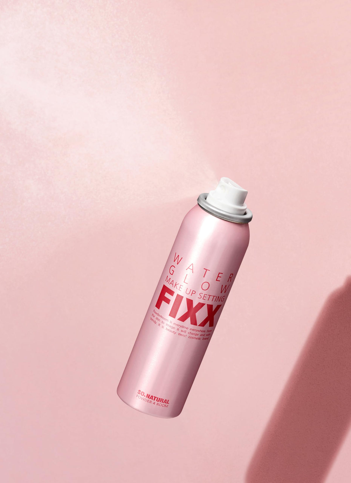 SONATURAL POWDER4ROOM WATER GLOW MAKE UP SETTING FIXX, GLOW Type, 2.5 fl oz (75 ml) / Makeup Keep Mist, Makeup Fixer Spray