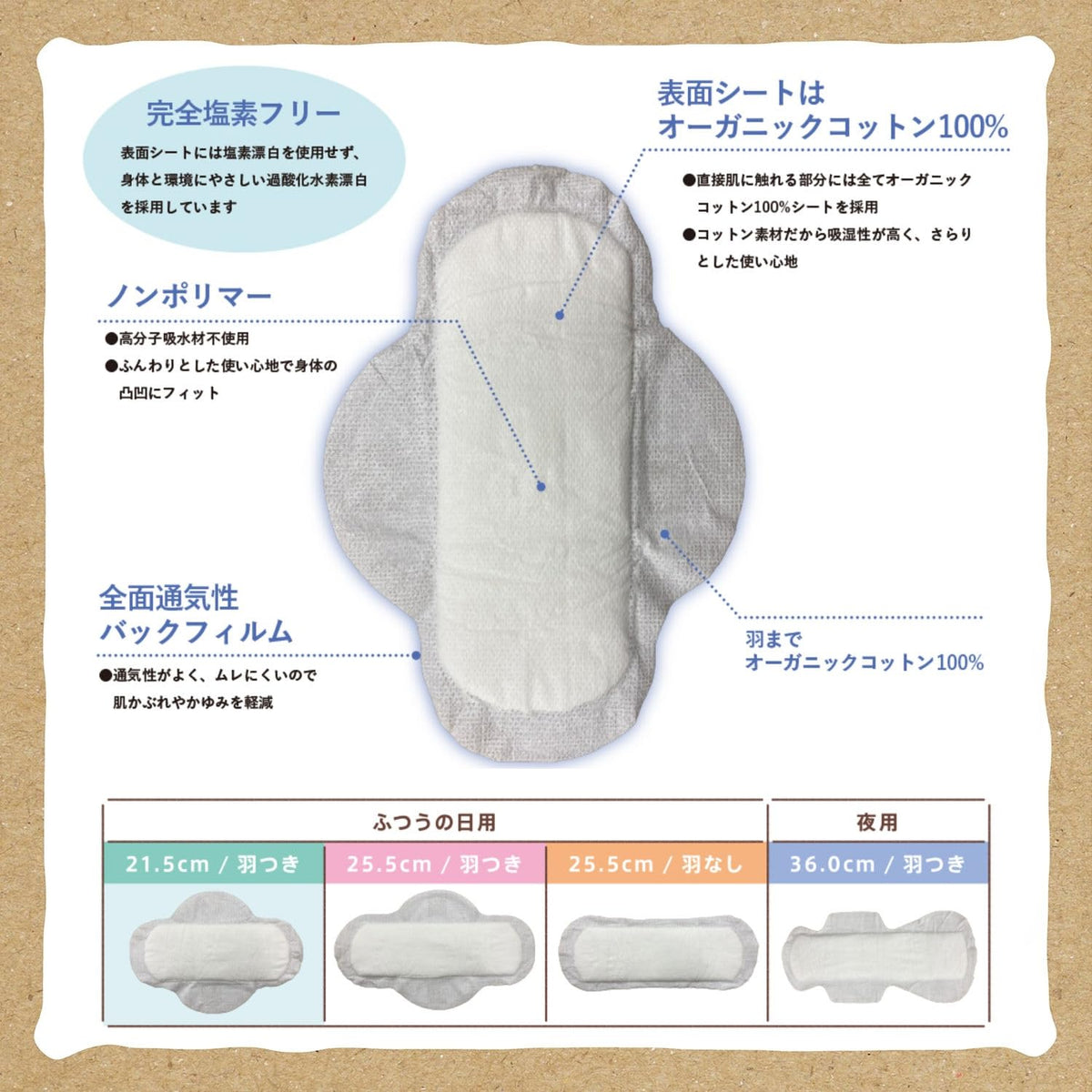 Cotton Labo Organic Cotton Napkins
