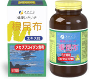 Fine Japan Kelp Root Extract Tablets with Mekabu Fucoidan, Hokkaido Kelp Root with Iodine, Iron and Magnesium, Lightly Salted, 500 Tablets for 50 Days