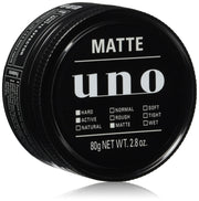UNO Matte Effector Hair Wax, 80 g, Dry Matte-Finish Styling Wax from Shiseido