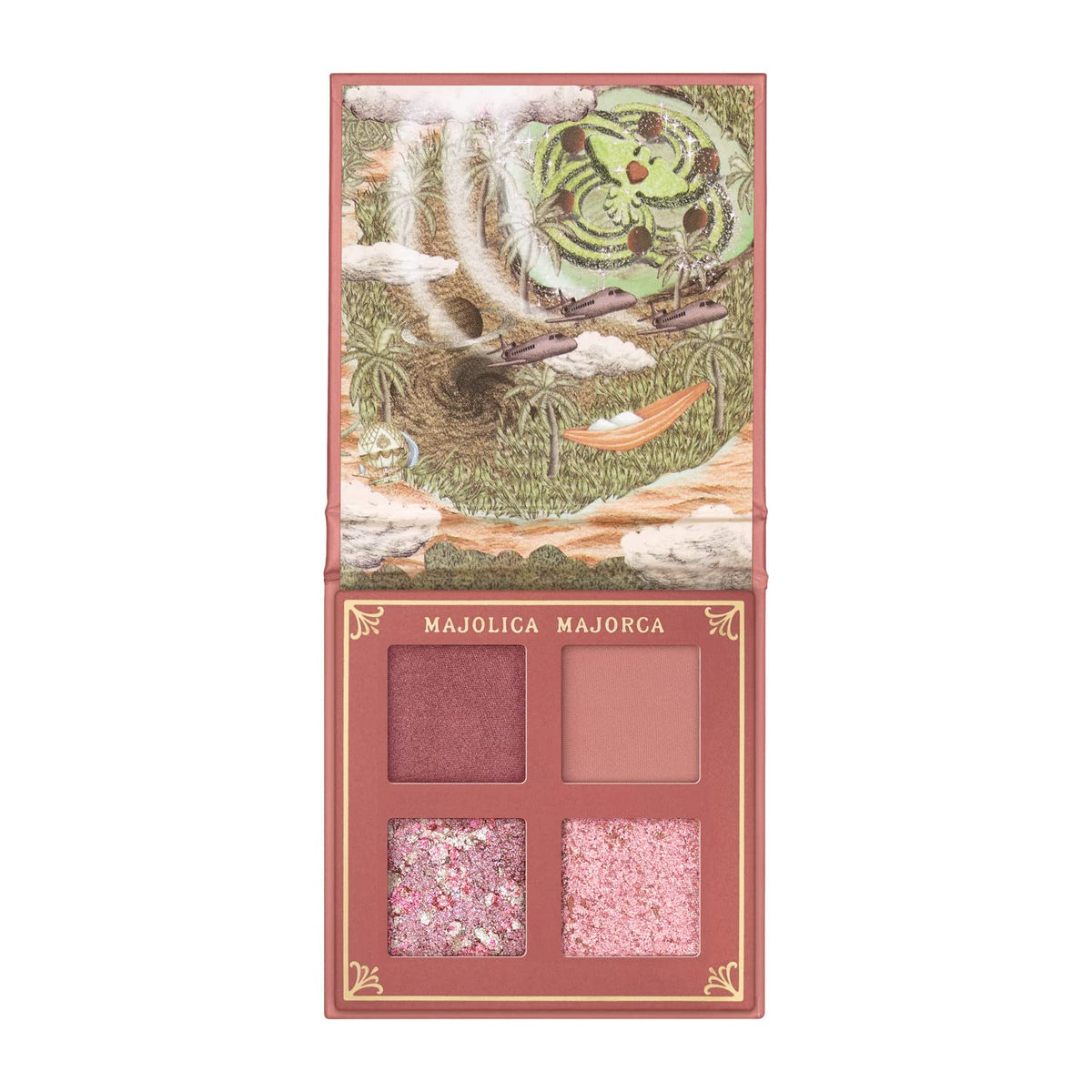 MAJOLICA MAJORCA Shadow Flash Four-Color Eyeshadow Palette