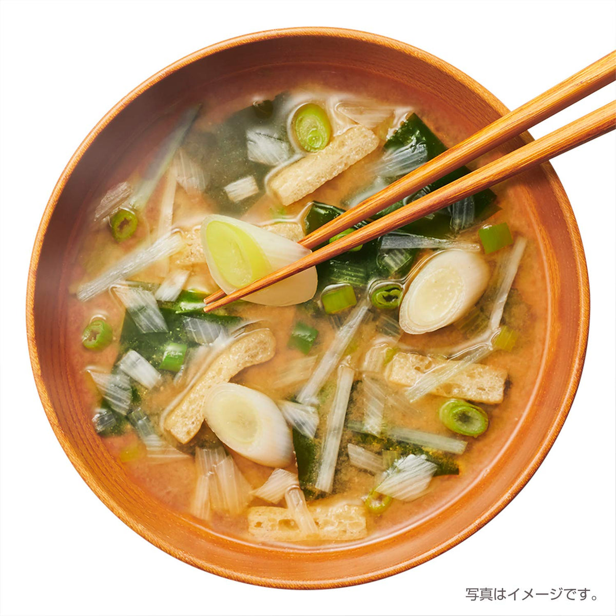 Mellow Flavor Instant Miso Soup Cup, Long Green Onion, 6 Cups