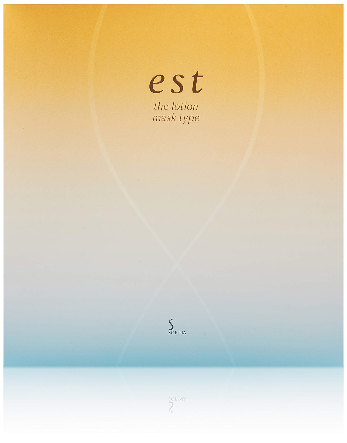 est The Lotion Mask, Two-Piece Lotion Sheet Mask with Ectoin, Box of 5 Sheets, 25 mL Each