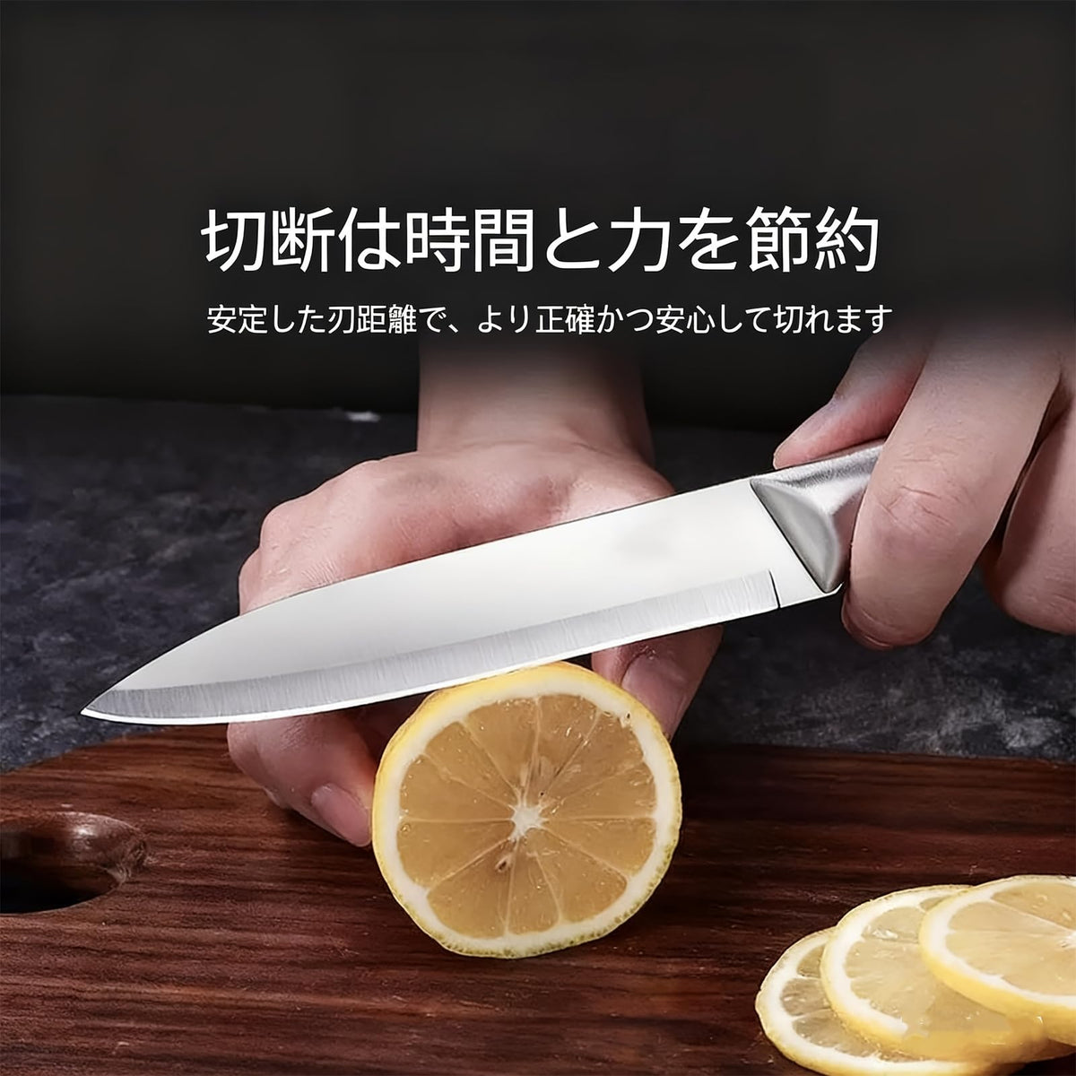 PLJDMOBTH Stainless Chef Knife and Petty Knife 2-Piece Set 295 mm and 235 mm