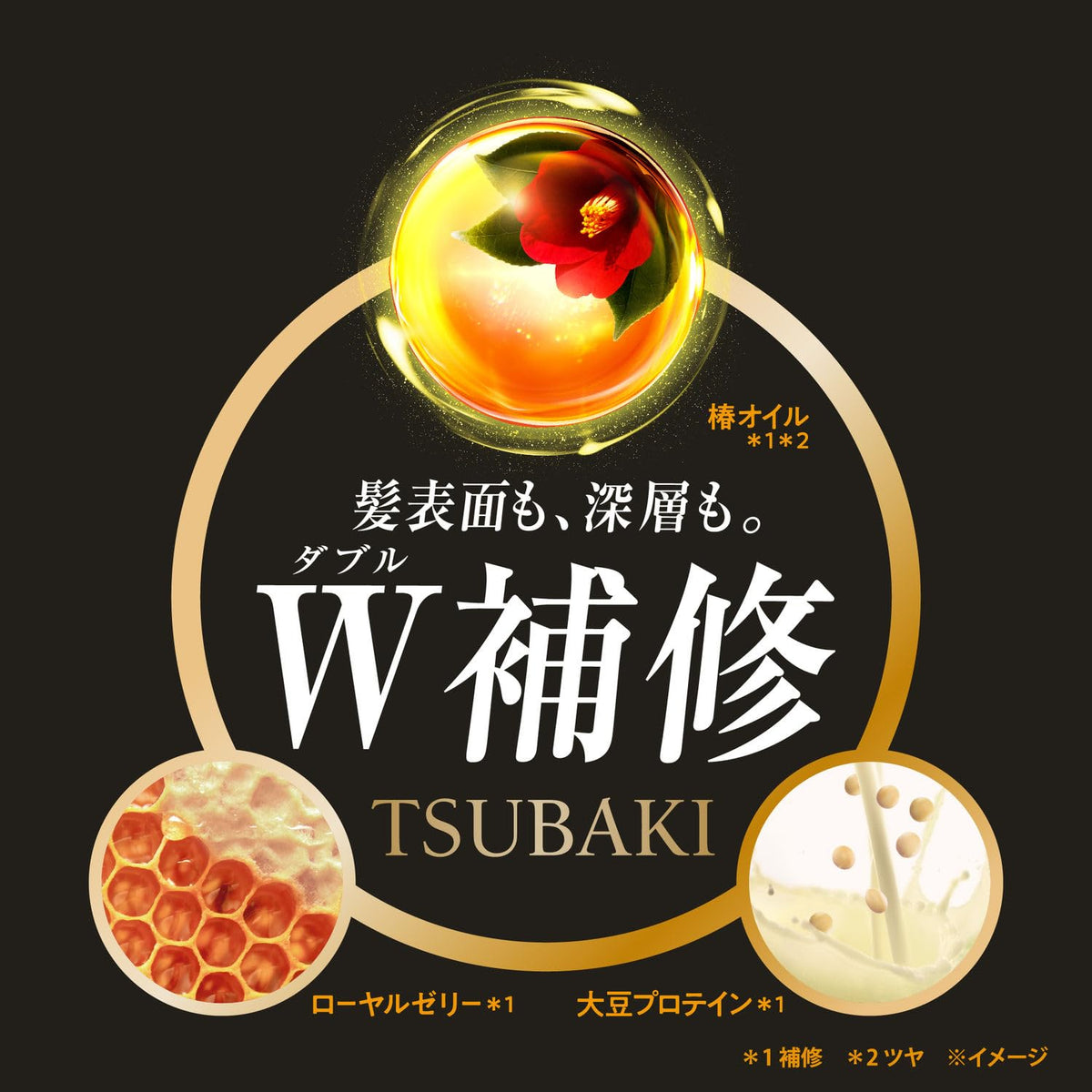 Shiseido Tsubaki Premium Volume & Repair Hair Treatment, Beige Pack, 180 g