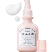 Collagen Booster Hair Milk, Leave-In Damage Repair Hair Treatment with 5 Percent Hydrolyzed Collagen Solution and 3 Kinds of Collagen, Bergamot Aroma Scent, 120 mL