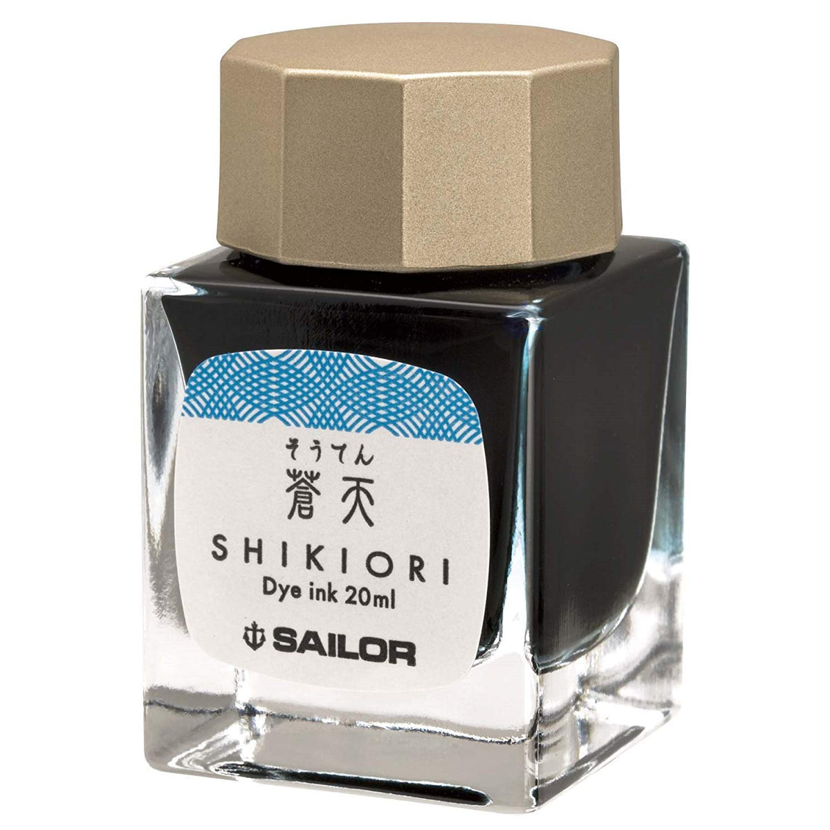 Sailor Shikiori Izayoi no Yume Bottled Fountain Pen Ink, 20 ml Water-Based Dye Ink in Sixteen Seasonal Colours, Bottle 34 x 34 x 58 mm and 94 g