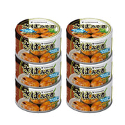 Tominaga Domestic Mackerel in Miso Sauce Cans, 150 g x 6 Cans