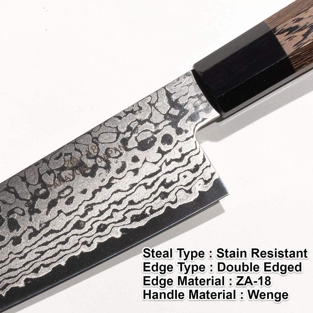 Sakai Takayuki Ginga ZA-18 Damascus Gyuto 240mm