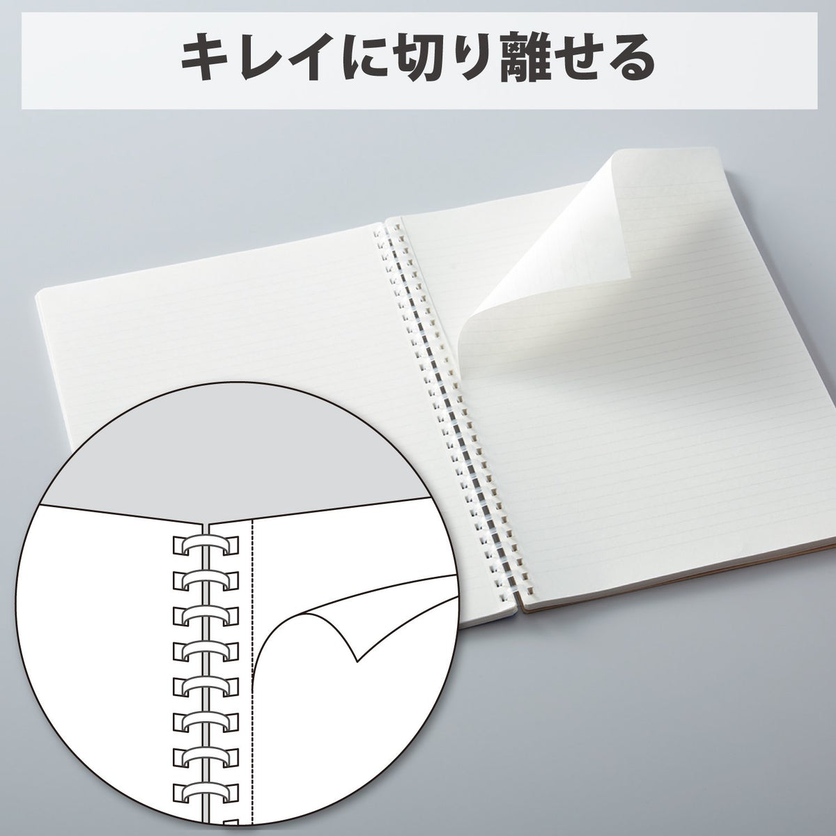 KOKUYO Soft Ring Business Notebook, 70 Sheets with Soft D-Shaped Olefin Rings and Black PP Cover, A5, Semi-B5 or A4, 5 mm Grid, 6 mm B-Rule or Plain