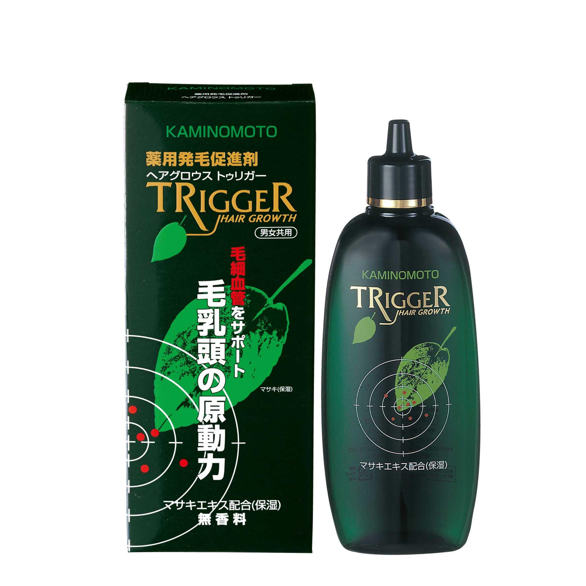 Kaminomoto Medicated Hair Growth Trigger Hair Growth Promoting Scalp Lotion with Seven Active Ingredients, Fragrance-Free, Quasi-Drug, 180 mL