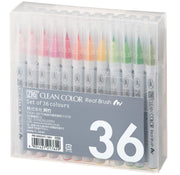 Kuretake ZIG Clean Color Real Brush — 36 Colors — Amazon Japan source image 1