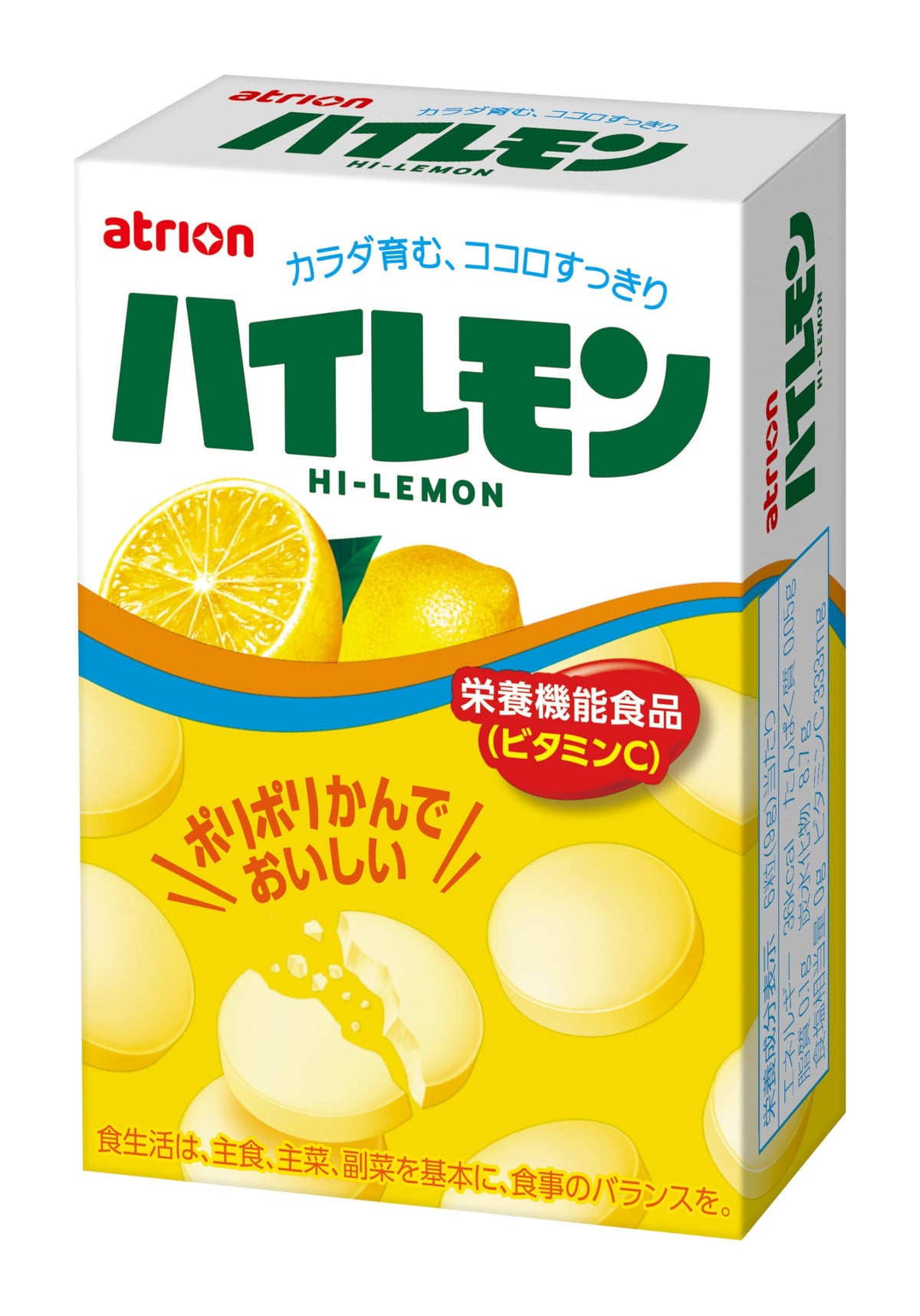 Atrion Hi-Lemon Vitamin C Lemon Tablets, 18 Tablets x 10 Boxes