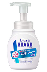 Bioré Guard Medicated Foaming Hand Soap, Unscented, Disinfecting and Sterilising, 250 mL Pump or 400 mL Refill
