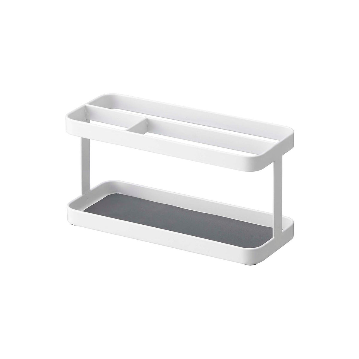 Yamazaki Tower Tablet and Remote Control Rack, Compact Steel Rack for a Tablet, Remote Controls and Glasses on the Living Room Table, 21 x 8.5 x 10.5 cm and 490 g, White or Black
