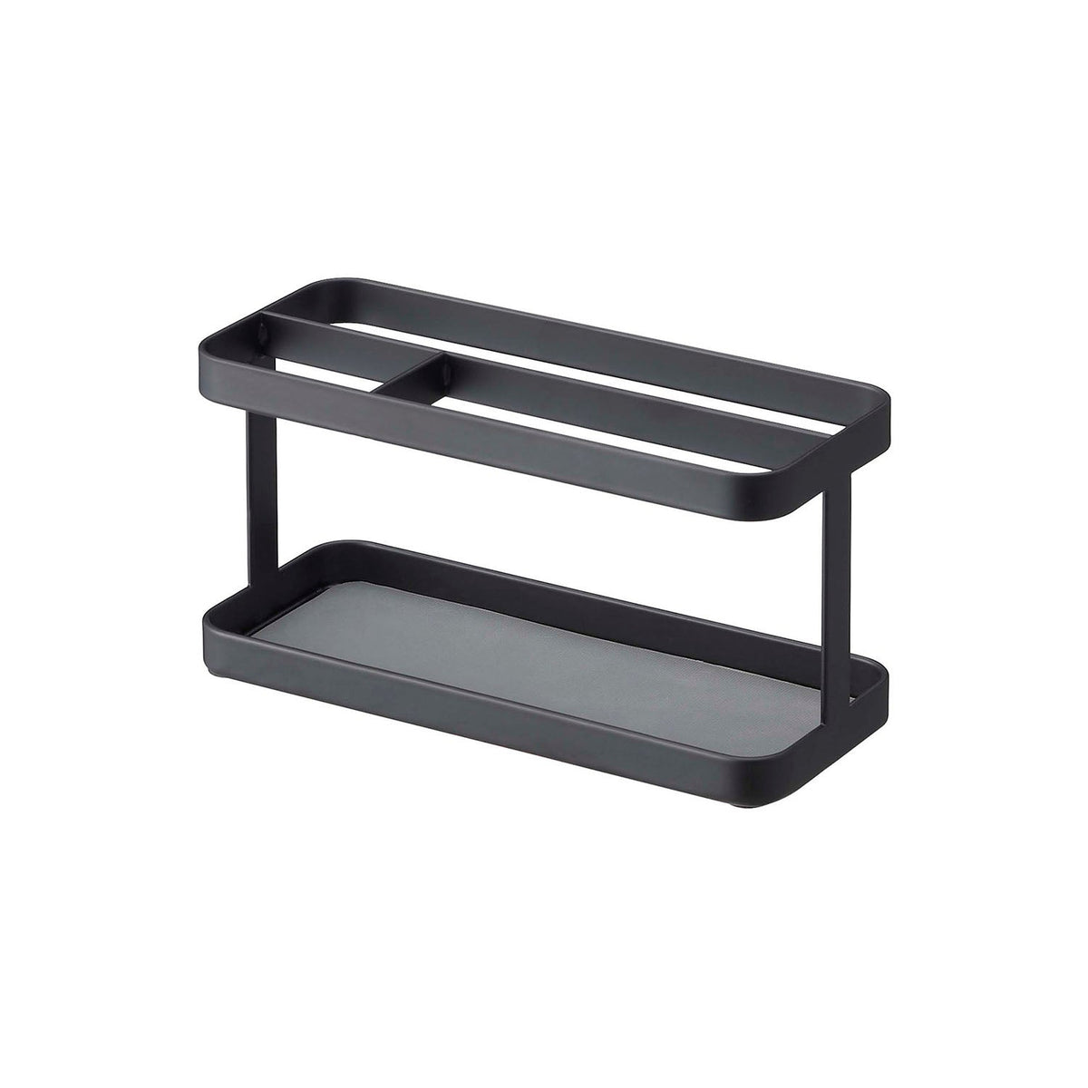 Yamazaki Tower Tablet and Remote Control Rack, Compact Steel Rack for a Tablet, Remote Controls and Glasses on the Living Room Table, 21 x 8.5 x 10.5 cm and 490 g, White or Black