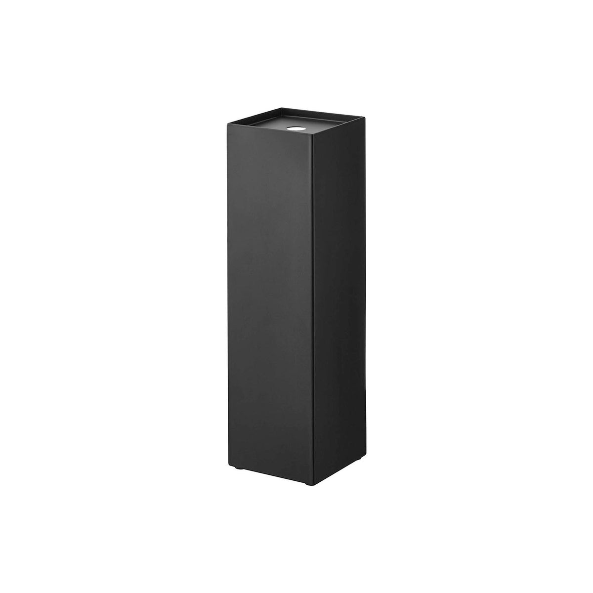 Yamazaki Tower Toilet Paper Storage Stand for Three Rolls, Tall Slim Steel Stand that Hides Three Toilet Rolls in a Corner, with a Tray for Air Freshener, 11.5 x 11.5 x 38.5 cm and 1000 g, White or Black