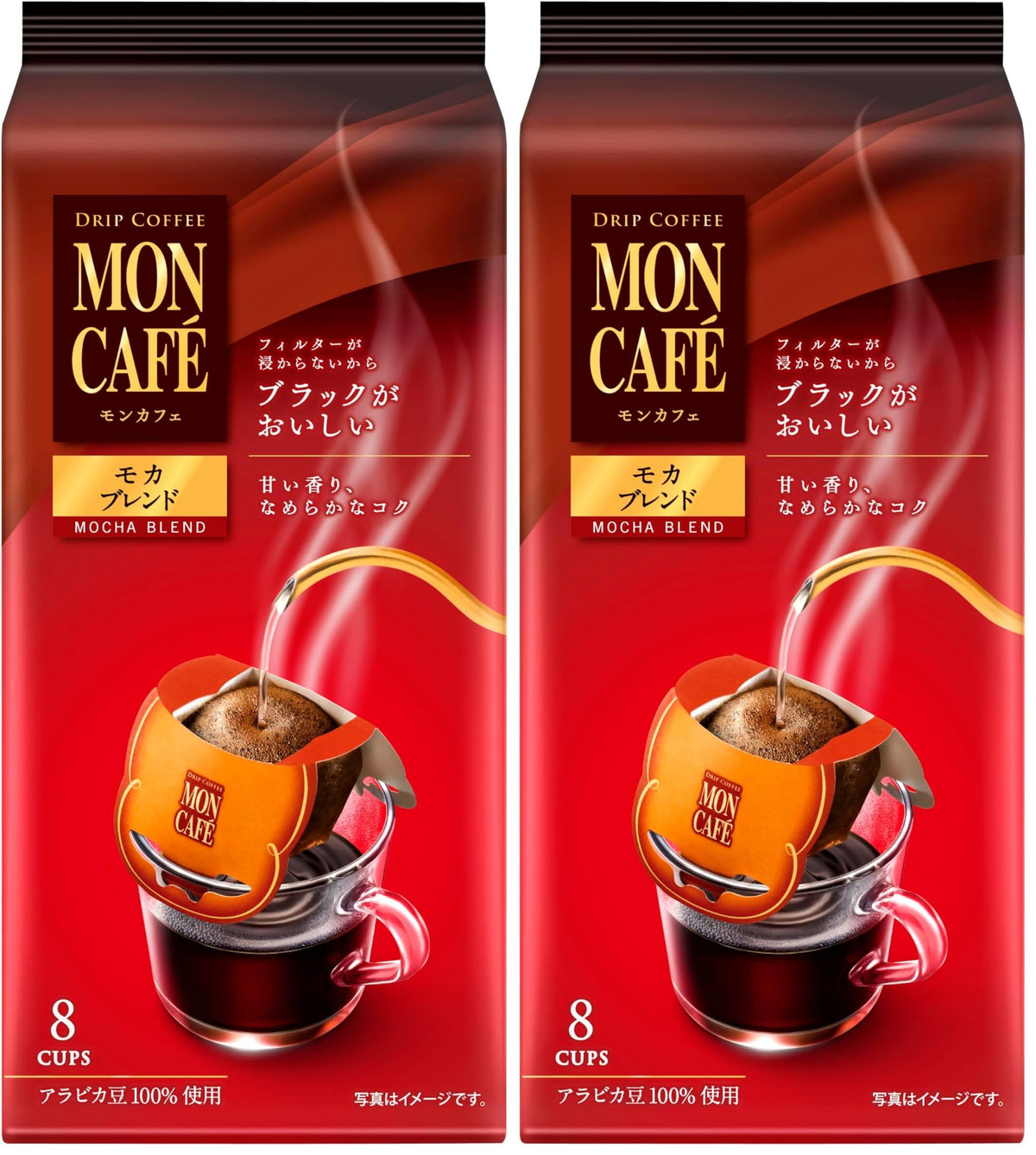 Mon Cafe Mocha Blend Drip Coffee, 8 Cups