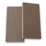Necoichi Baribari Pad Wide Replacement Scratching Pads, 2-Pack of Cardboard Cat Scratcher Refills with Harmless Paper and Plant-Based Paste