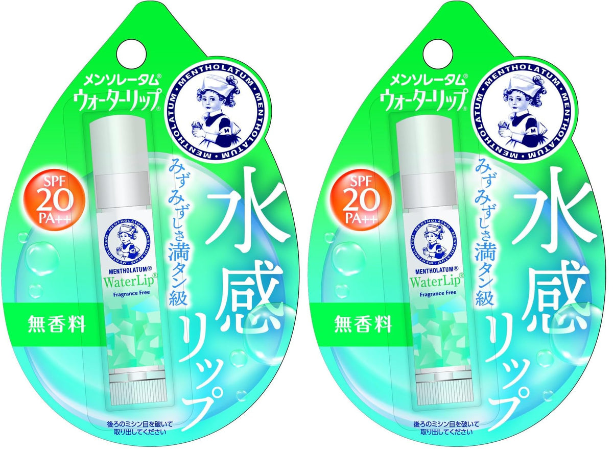 ROHTO Mentholatum Water Lip Balm Unscented SPF20 4.5g