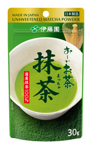 ITO EN Oi Ocha Domestic Matcha Powder, 30 g Zipper Stand Bag