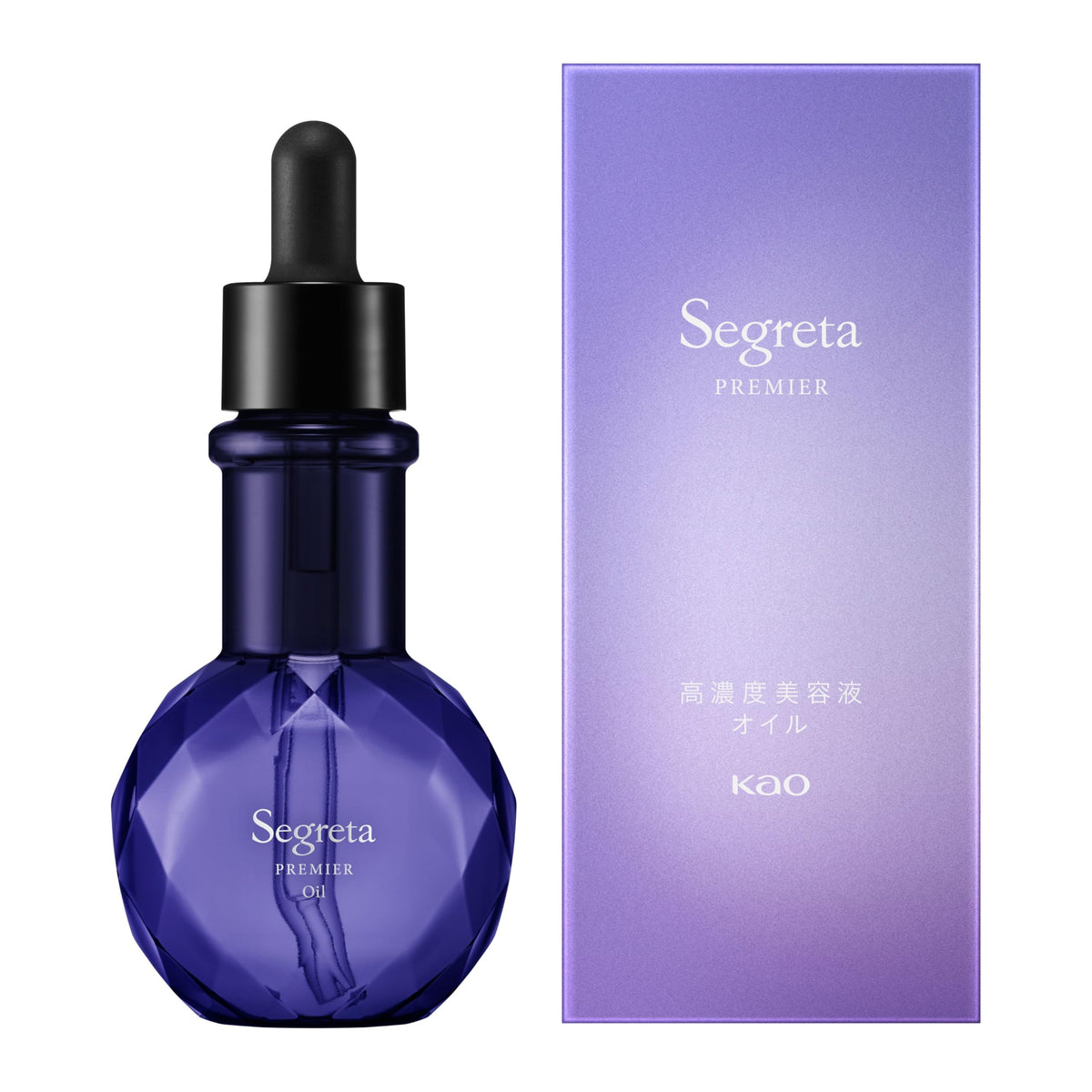Segreta Premier High-Concentration Beauty Serum Hair & Skin Oil, Bright Rose Mariage Scent, 50 mL