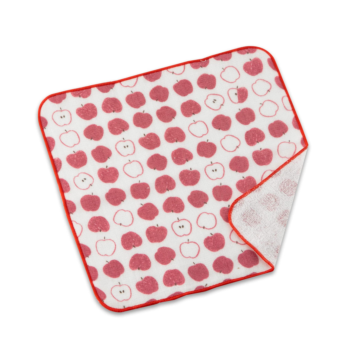 Noren Senshu Towel Handkerchief, 23 x 23 cm 100% Cotton Gauze and Pile Hand Towel, Japanese Pattern, Made in Japan