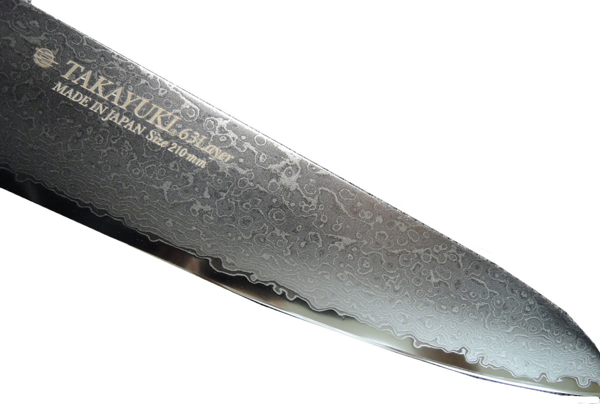 Sakai Takayuki 63-Layer Damascus Gyuto 210mm