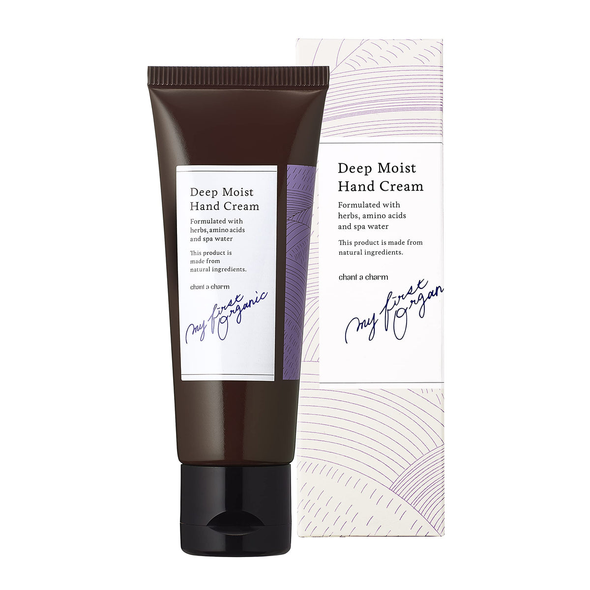 chant a charm Deep Moist Hand Cream 40 g, Time-Release Natural Herb Scented Hand Cream with Thermal Spring Water and Amino Acids