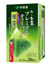 ITO EN Oi Ocha Triangle Tea Bags, Matcha Green Tea, Roasted Rice Tea With Matcha Or Roasted Green Tea, 20 Or 50 Bags