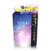 YOLU Calm Night Repair Shampoo Refill 1110 mL, Large Night-Care Shampoo with Night Ceramides and CMC-Like Repair Ingredients, Neroli and Peony Scent