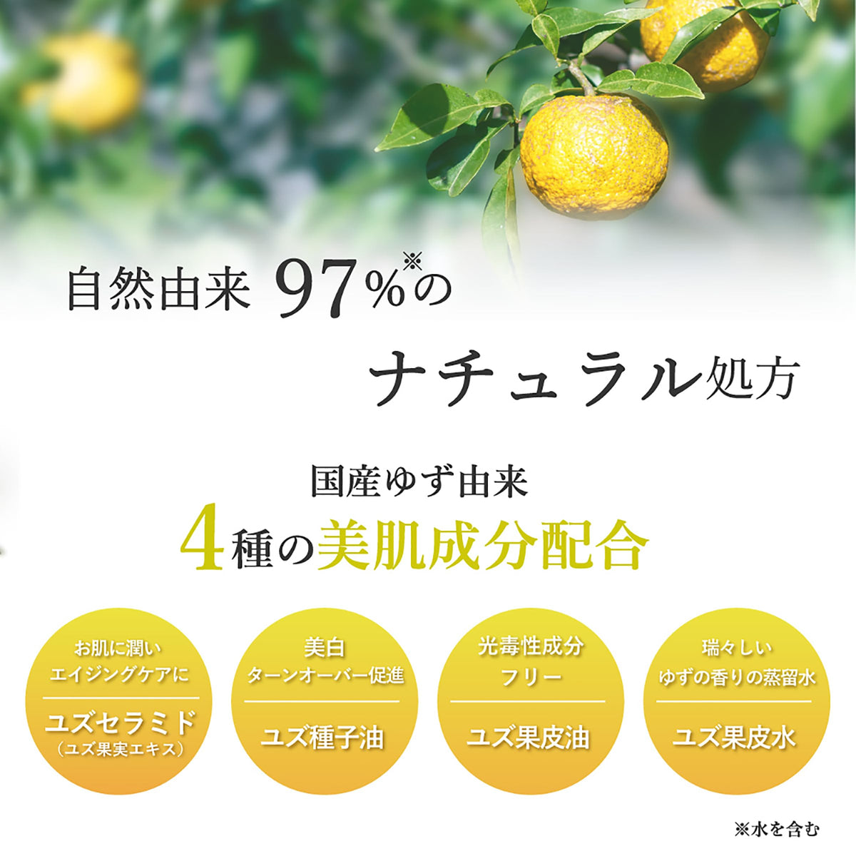 Daily Aroma Kochi Yuzu Hand Cream, 75 g Tube with Yuzu Seed Oil, Yuzu Extract and Shea Butter, Seven-Free Formula, Made in Japan
