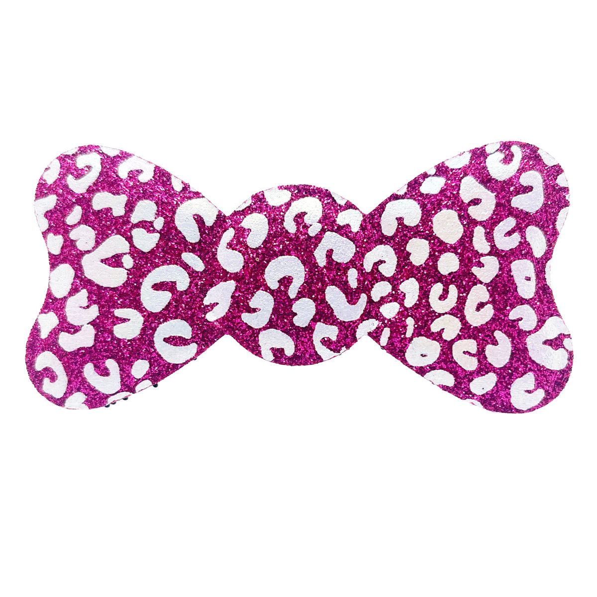 Glitter No-Crease Hair Clip for Bangs, Made in Japan, Cross, Mini Oval, Teardrop and Ribbon Shapes in Many Colors