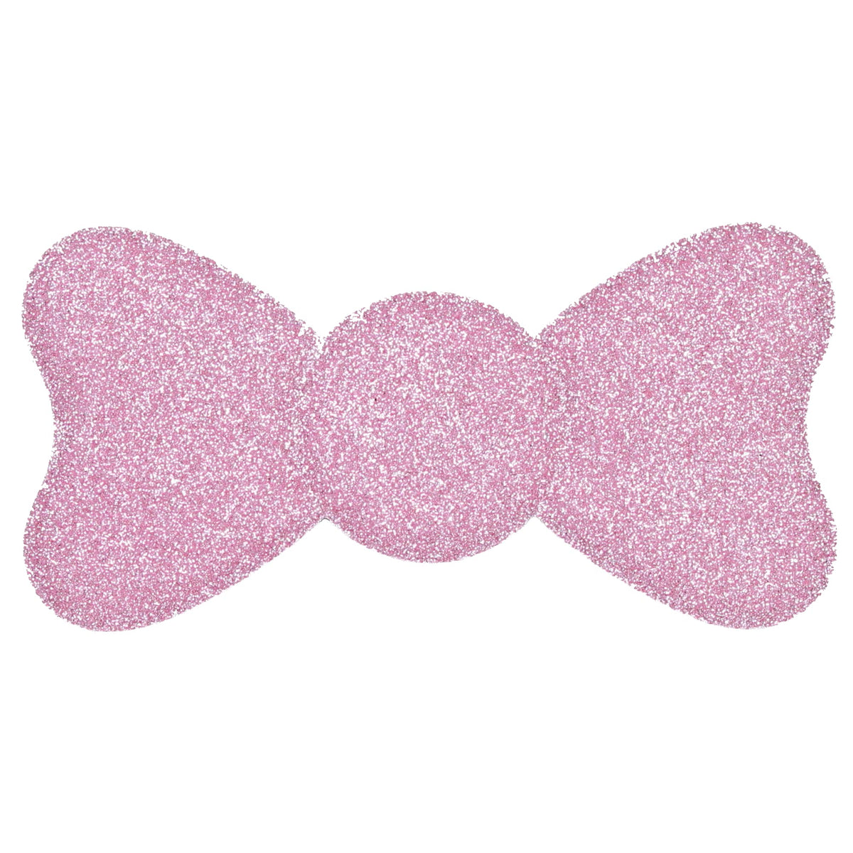 Glitter Plain-Color No-Crease Hair Clip for Bangs, Made in Japan, Ribbons, Cross, Hearts, Five-Point Shapes and Rectangles