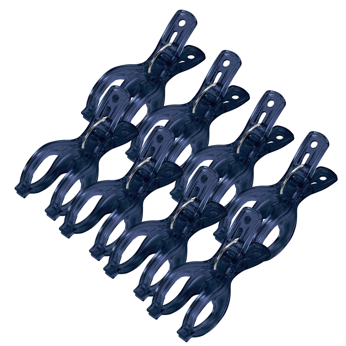 Towa Sangyo Polycarbonate Clothespins — Wide-Jaw Pole Clamps
