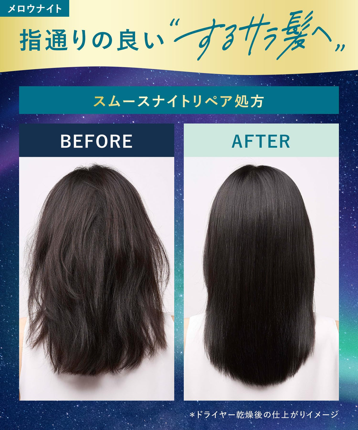 YOLU Mellow Night Repair Hair Milk 120 mL, Night-Cap Leave-In Hair Milk with Three Silks, Cashmere Keratin and Pearl Extract, Jasmine and Pear Scent